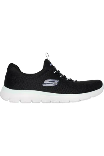 Skechers Ladies 150268 SUMMITS-SUMMER BLUSH in Black multi Royal Mood Bright Neon