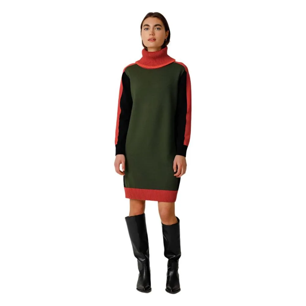 Plaid Design SKFK Womens Dress Emili Deep Green