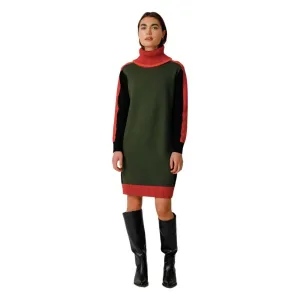 Plaid Design SKFK Womens Dress Emili Deep Green