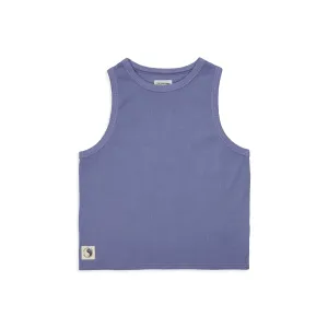 Relaxed Smart All Season Wear T&C Surf Designs Women Singlet T-Shirt - Dark Lavender