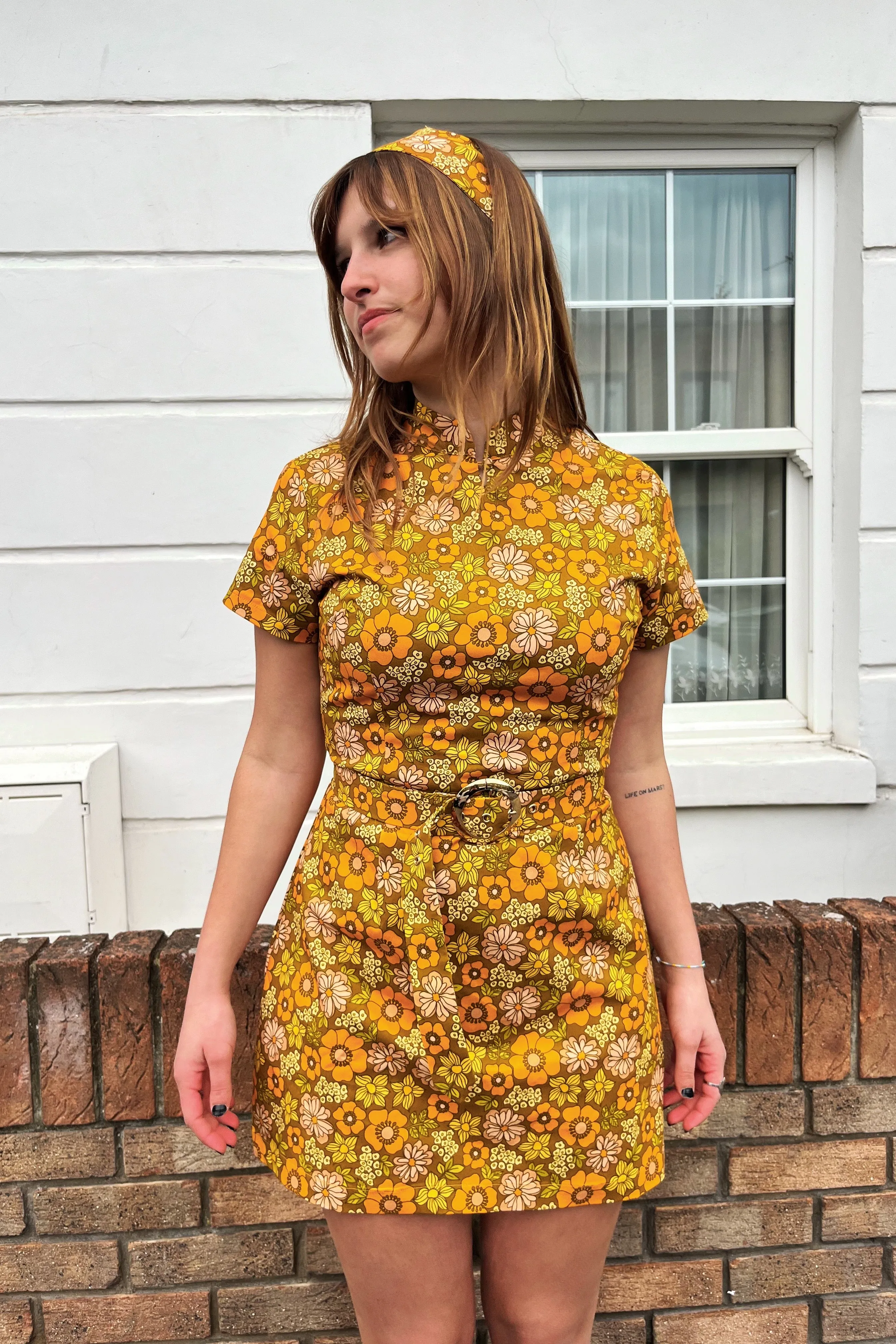 Sophisticated Waist Exclusive 'Lulu' Love Grows Earth - Dress