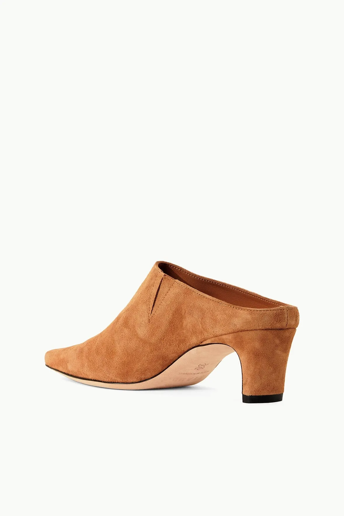 Travel Friendly WALLY MULE | TAN SUEDE
