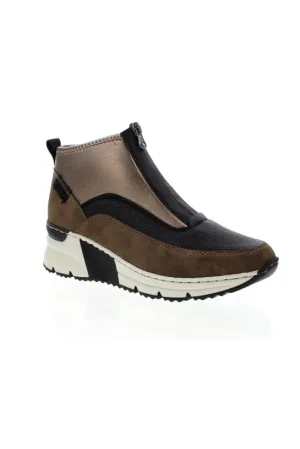 Rieker Ladies Boots N6352-25 brown black Artisan Market