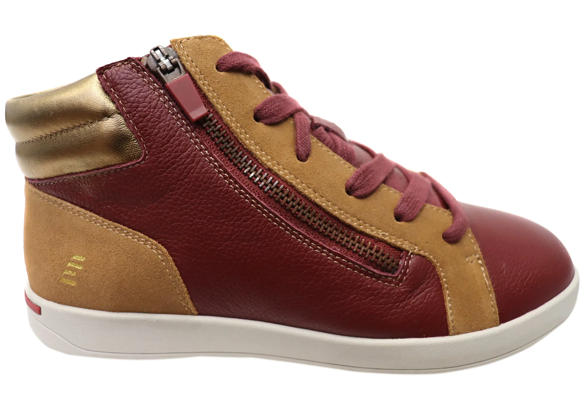 Protective Lining Grippy Outsole Cold Climate Homyped Womens Nocturnal Comfortable Supportive Leather Ankle Boots