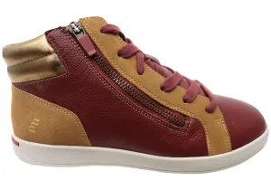 Protective Lining Grippy Outsole Cold Climate Homyped Womens Nocturnal Comfortable Supportive Leather Ankle Boots