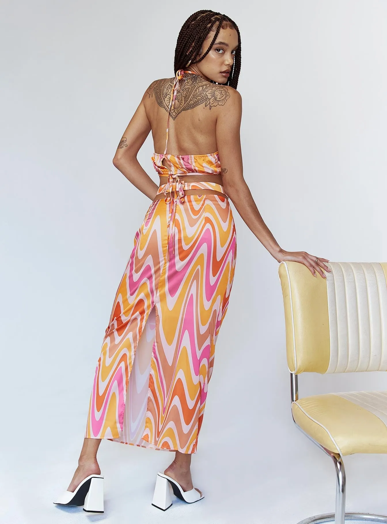 Soft Focus Aurora Set Orange Multi