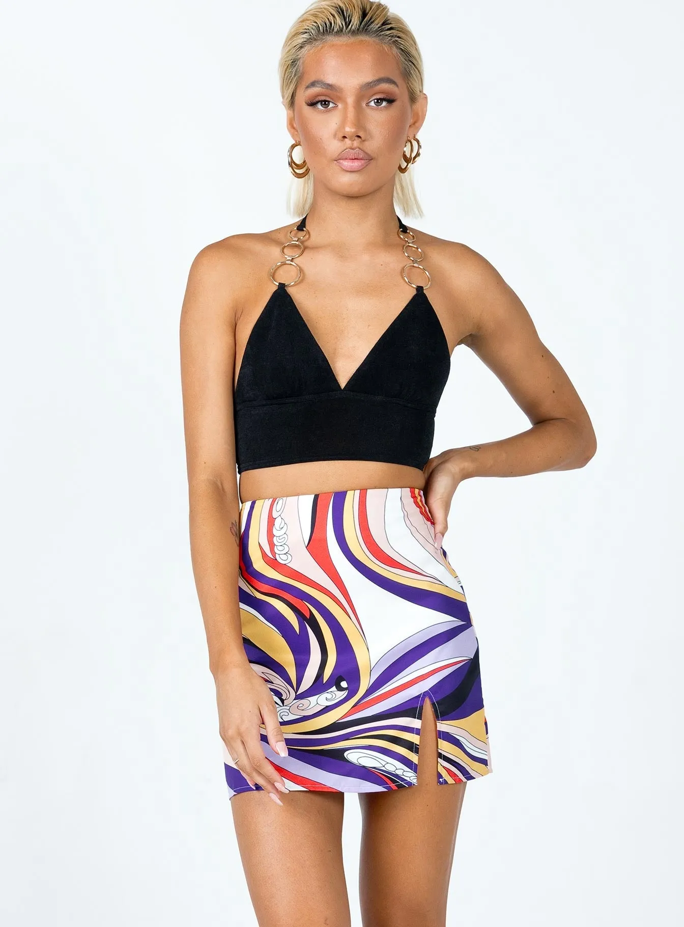 Cariad Mini Skirt Multi Mood Dressing