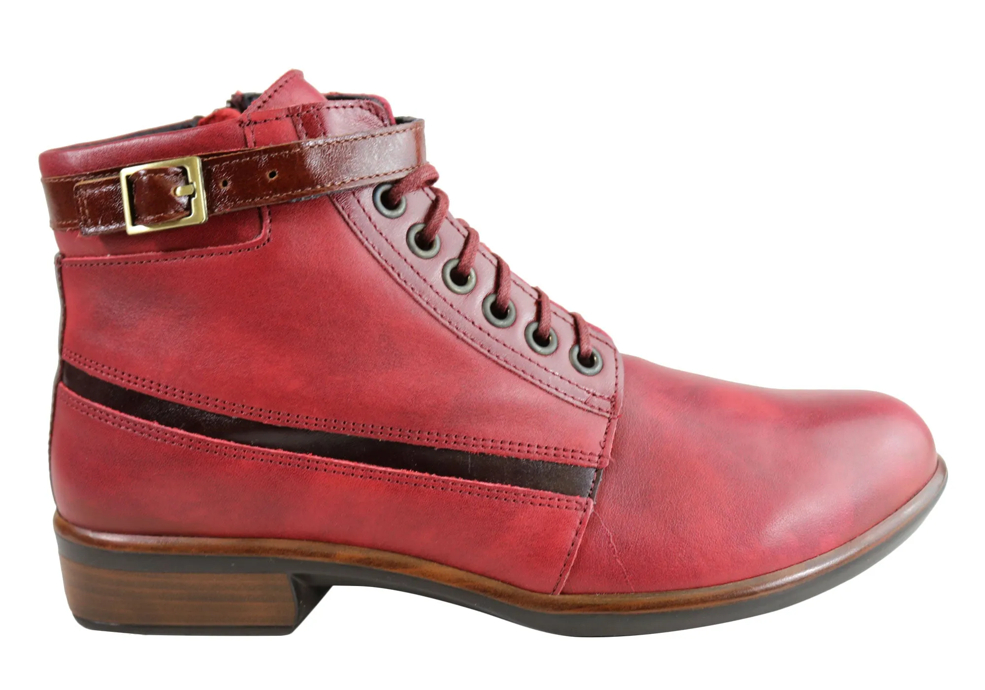 Fall Ready Insulated Outdoor Trek Naot Kona Womens Leather Comfortable Supportive Lace Up Ankle Boots