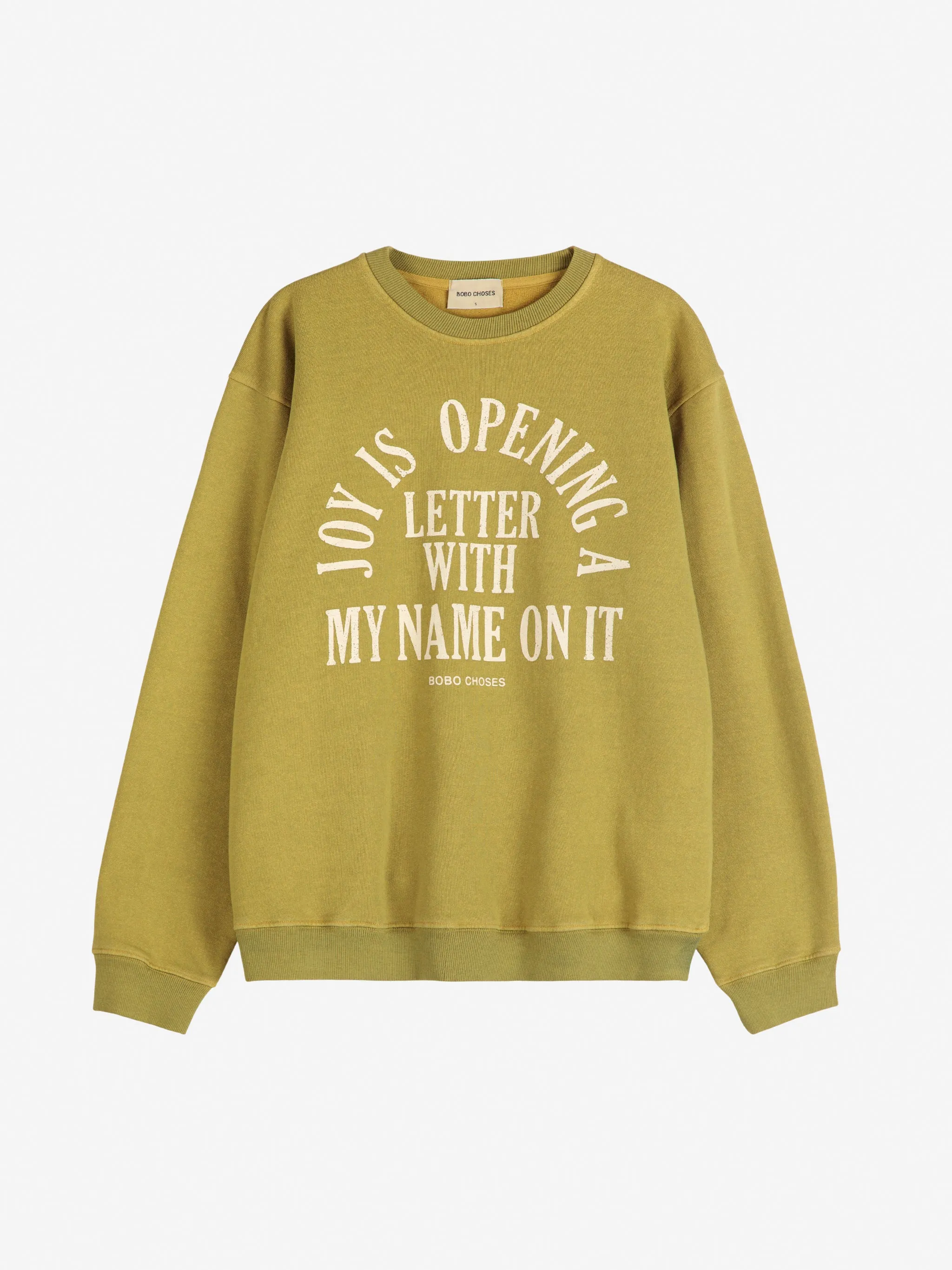 Bobo Choses Joy Is Straight Sweatshirt User Experience