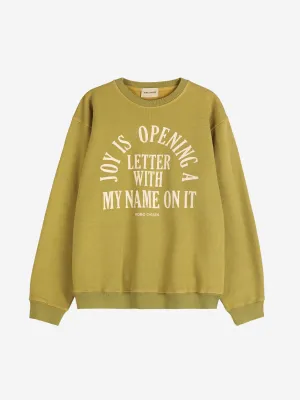 Best-selling Bobo Choses Joy Is Straight Sweatshirt