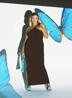 All Inclusive Daily Favorite Aligned Maxi Dress Black