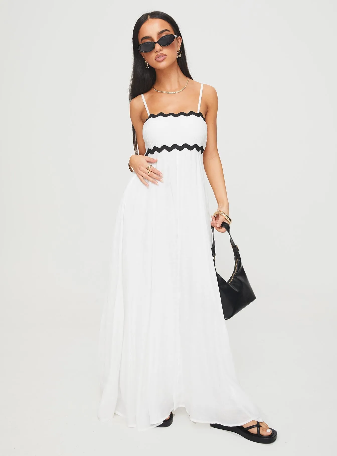 Croxetti Maxi Dress White All-day style