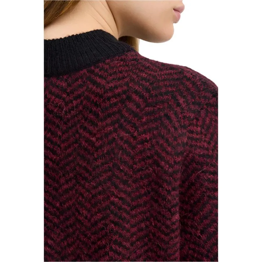 Ichi Womens Kamara Dress Port Royale Comfortable Outfit Weekend Wear