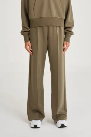 Soft Luxury Wide Leg Track Pant Easy Fit