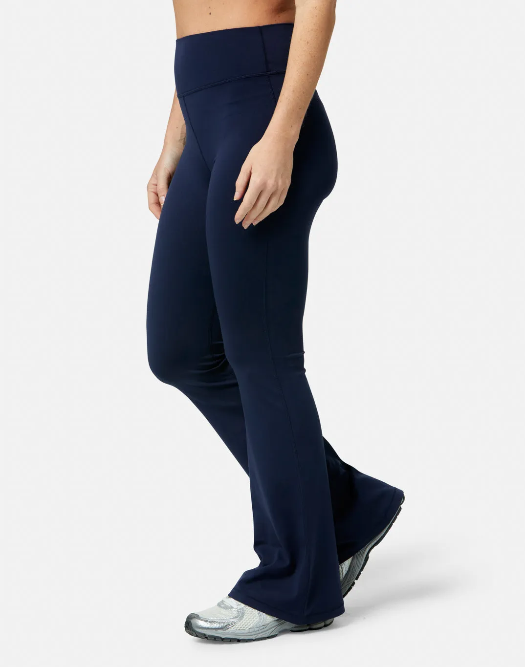 Craft Soul DurableSeams Soft-Motion Flare Legging in Twilight Navy
