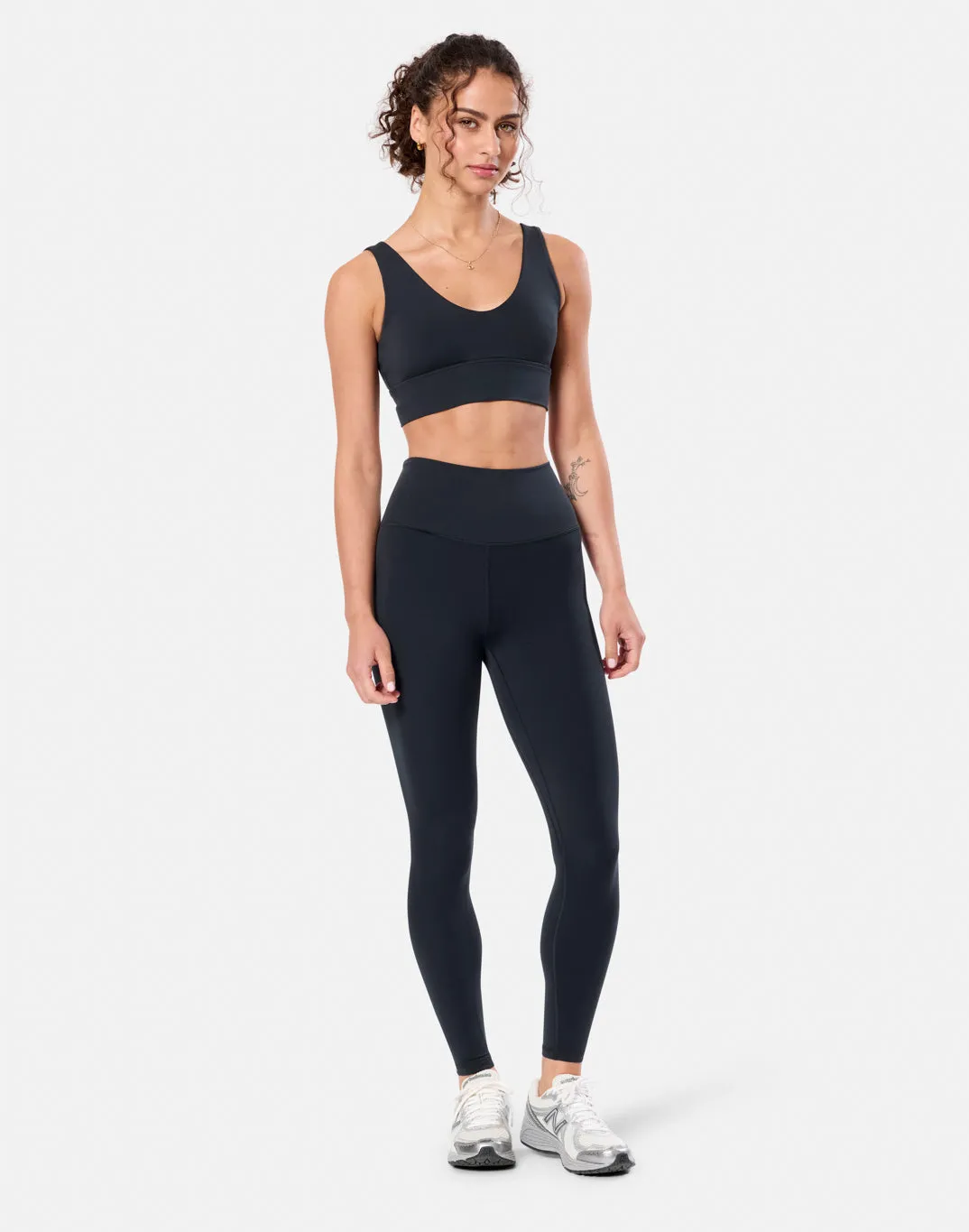 Soft-Motion Full Length Legging in Black AntiPilling Technology