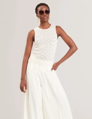YUNA | WHITE Interlock Knit Body
