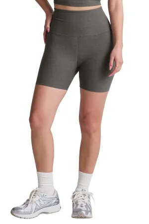 Spacedye Keep Pace Biker Short, True Gray Heather Cotton Blend finance industry