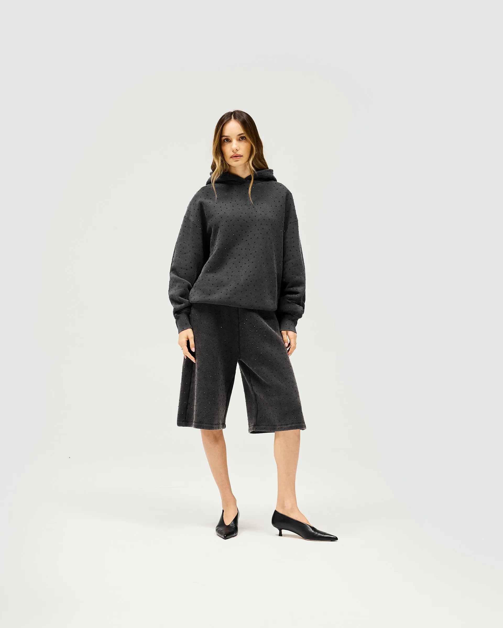 rooftop party look Warm Day Outfit Spark Shorts - Washed Grey