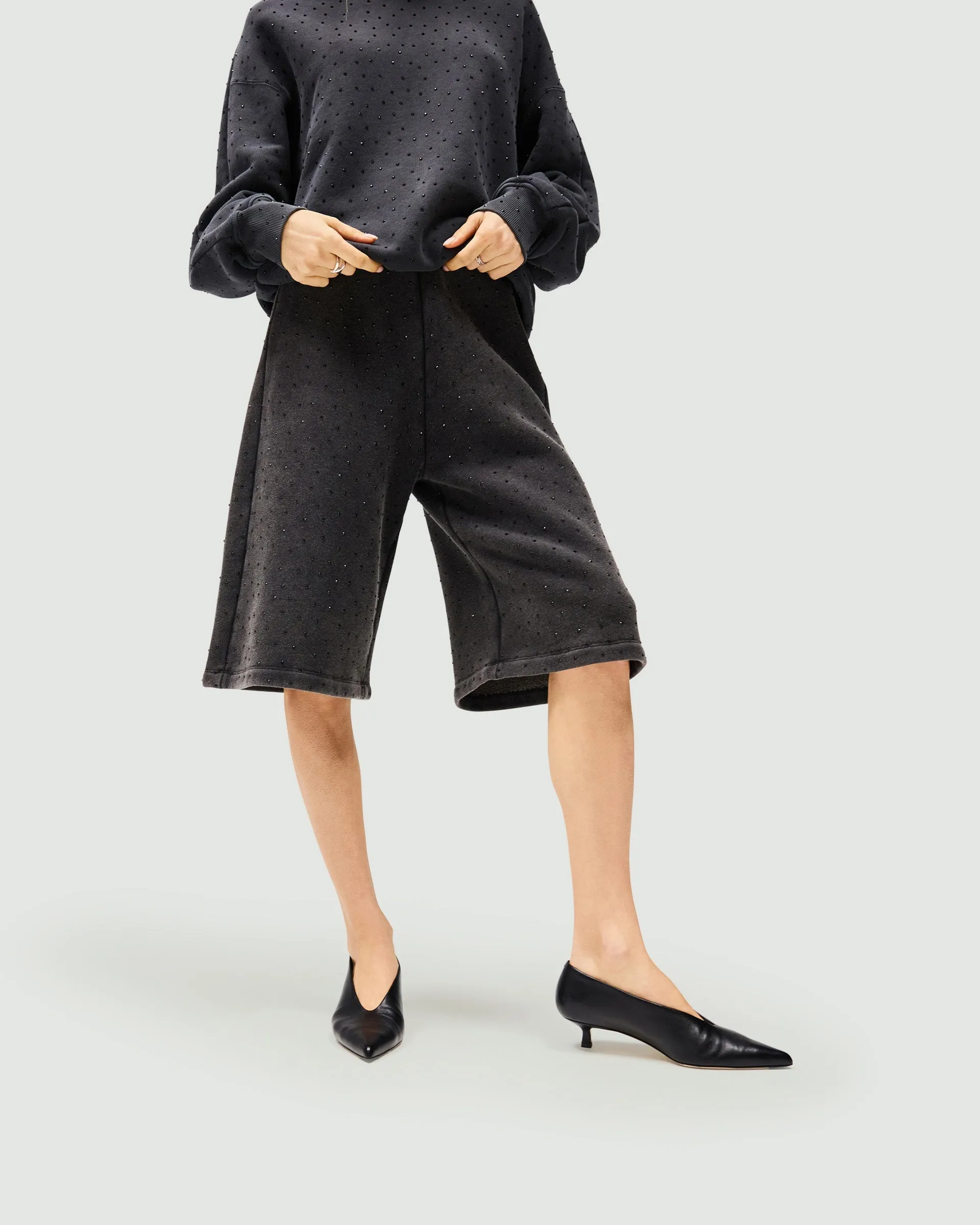 Spark Shorts - Washed Grey Breathable wear odor - absorbing