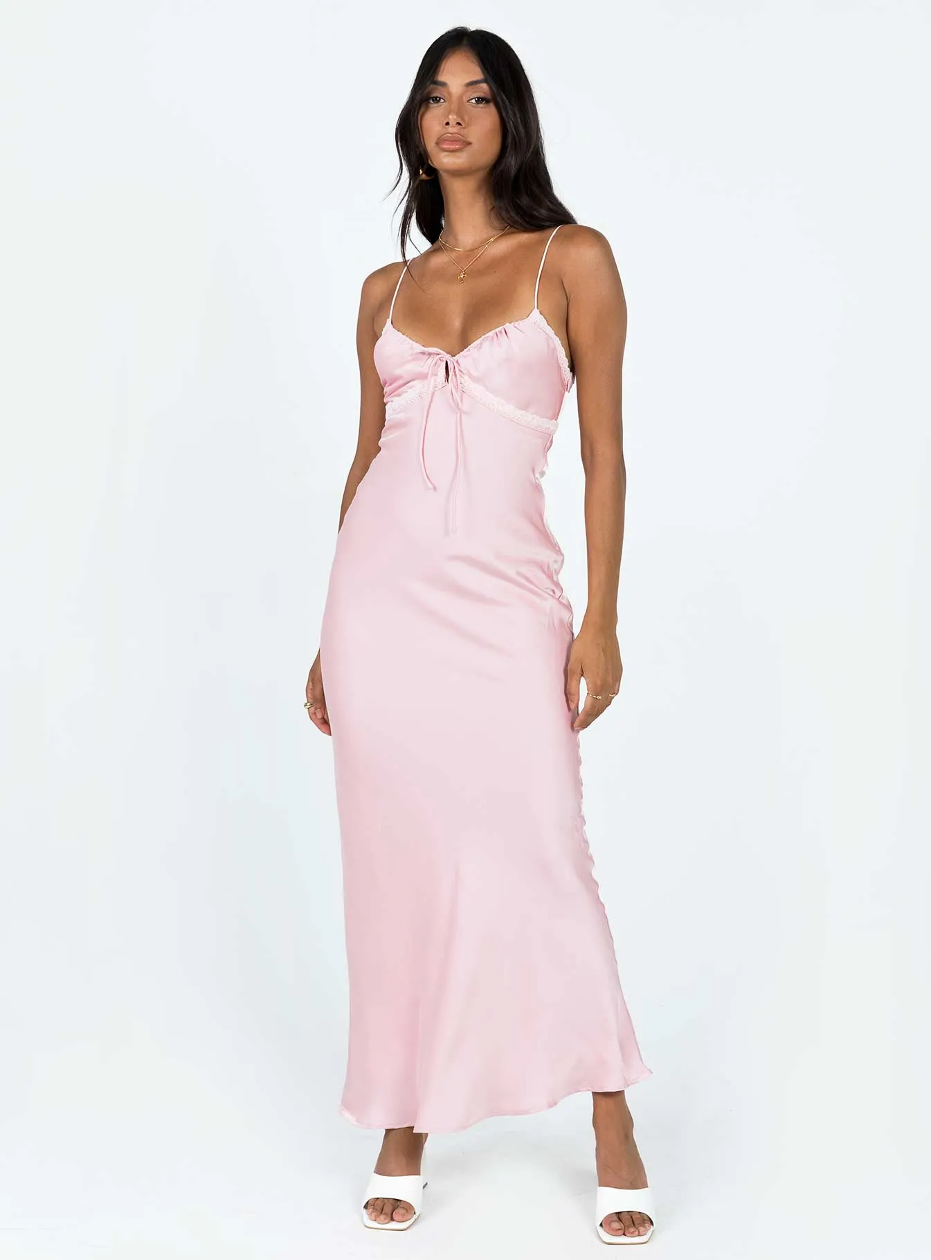 Timeless elegance Emily Maxi Dress Pink