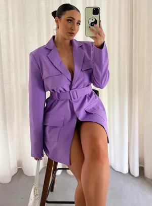 Steinway Mini Dress Purple Feel Good