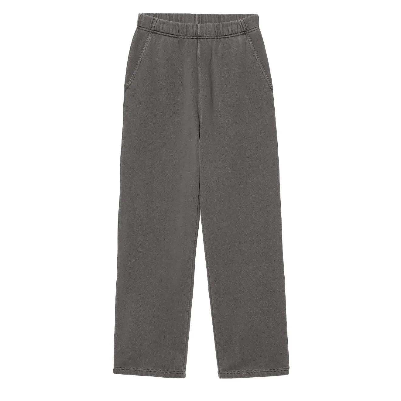 FourWayStretch Layer Friendly Carhartt WIP Womens Benton Sweat Pant Graphite Garment Dyed