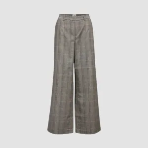 MultiPocketSystem Slim Waist Object Lisa Wide Pants Black/Humus