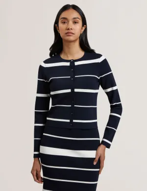 ELORIAA | NAVY Reinforced Shoulder Seams MachineWashable Fabric