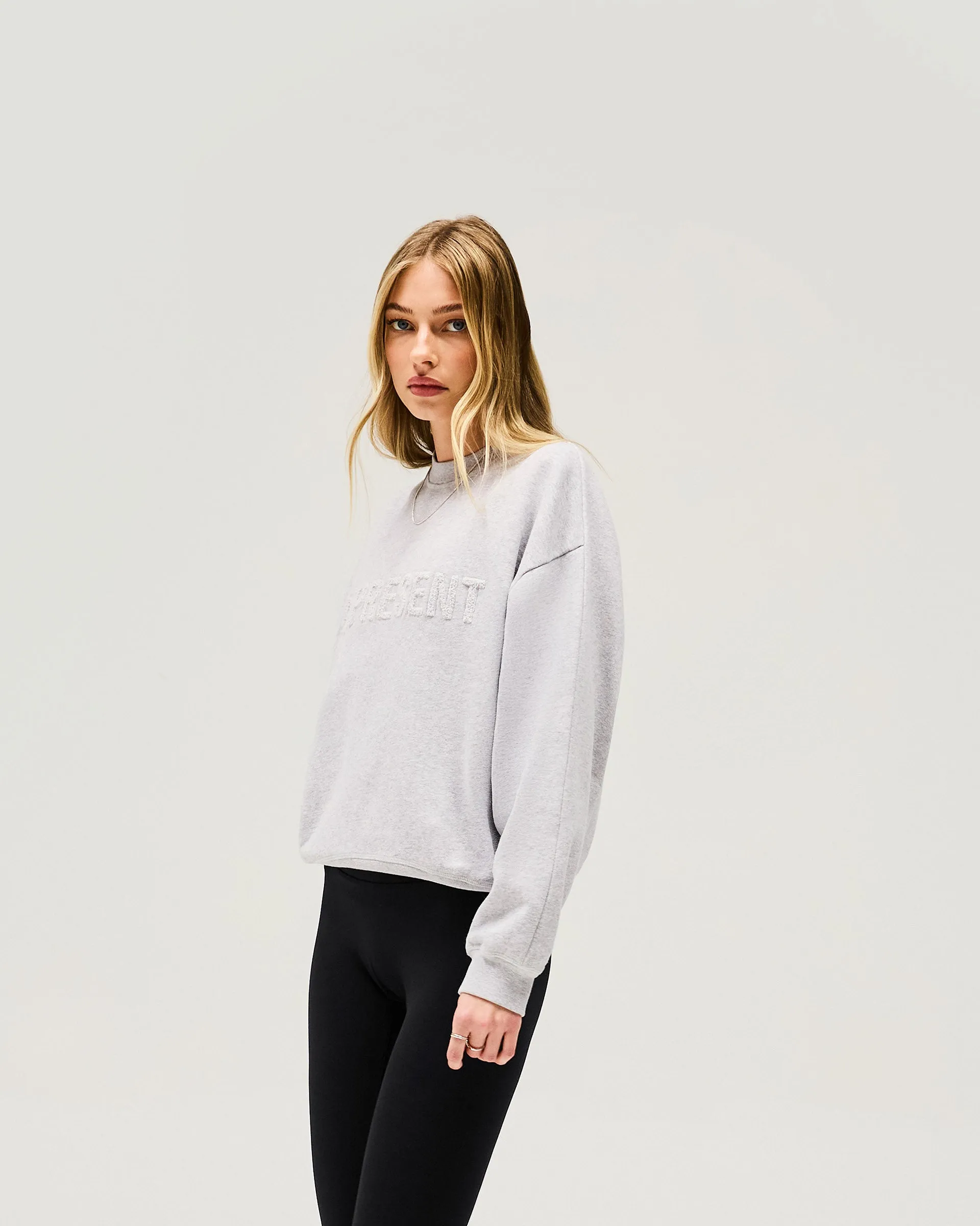 Owners Club Sweater - Grey Marl Easy Wear