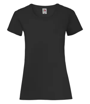 Lady-Fit Valueweight T | BLACK Outdoor Leisure Look