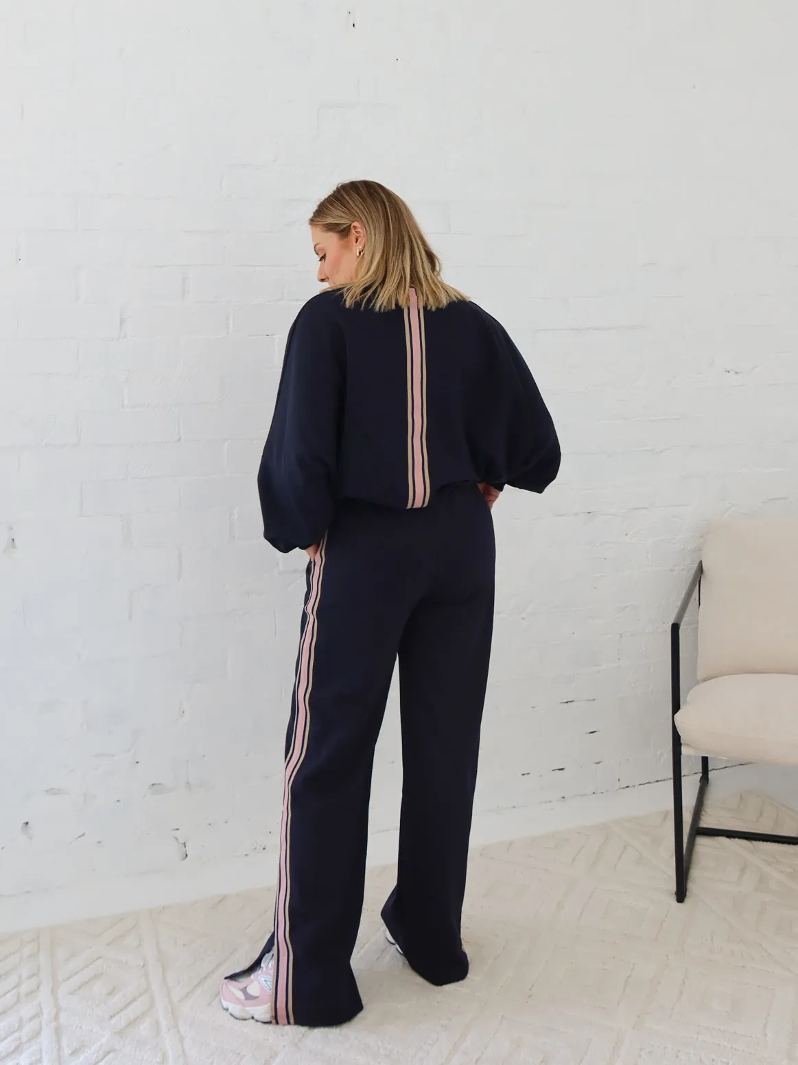 Sullivan Sweatshirt - Navy product couple intimacy