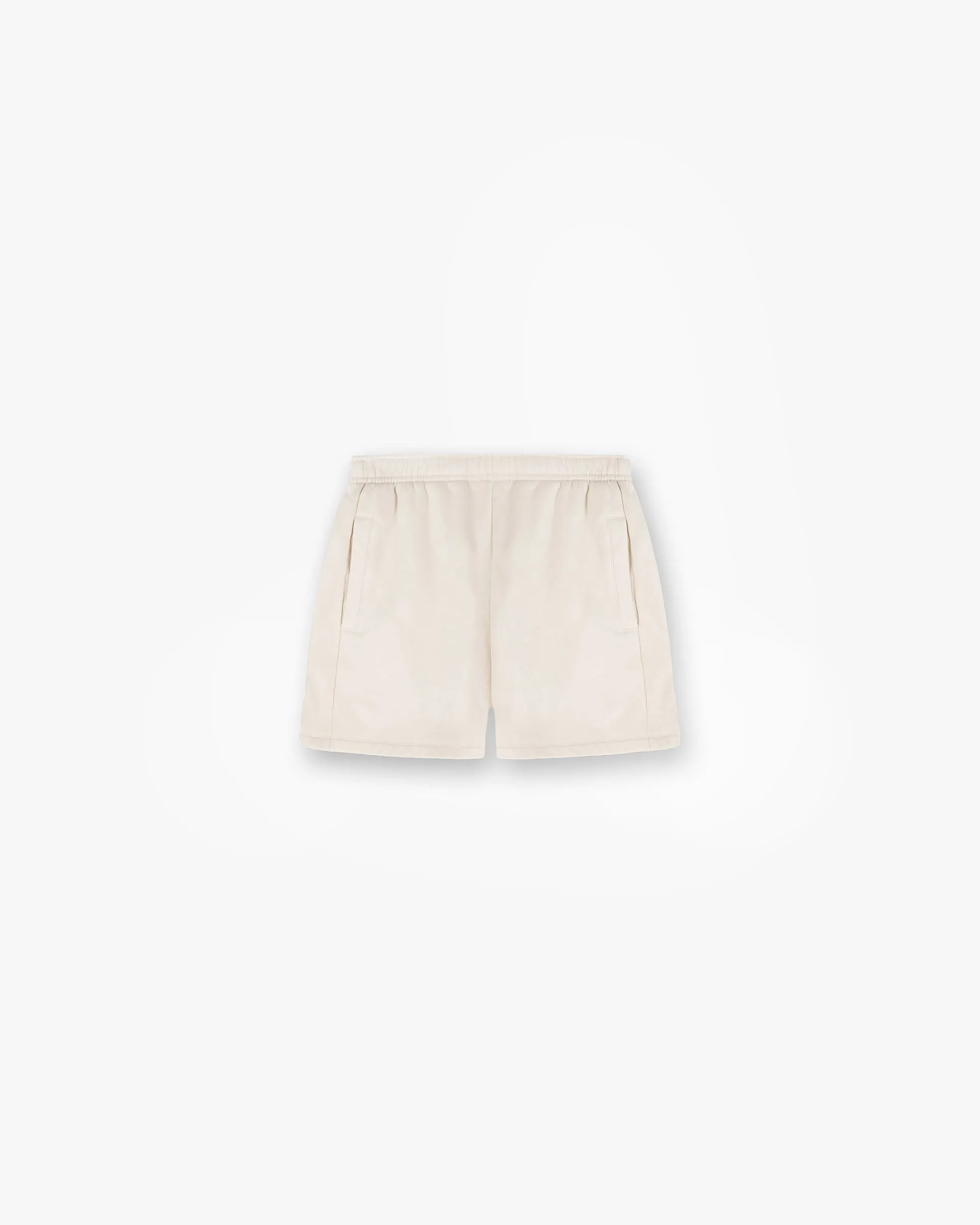 Multi Panel Cut Owners Club Short - Oat Milk