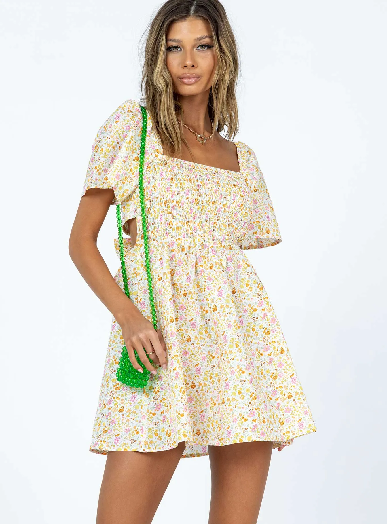 Simple Comfort Summer Nights Mini Dress Floral