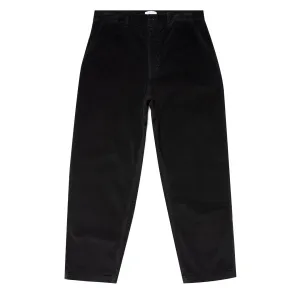 Sunspel Womens Corduroy Trousers Black Crisp Design