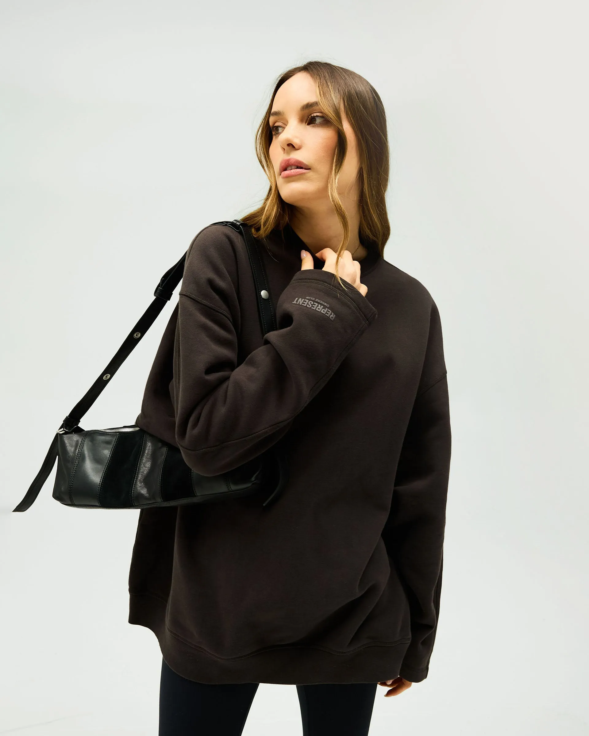 Owners Club Relaxed Sweater - Black Coffee Indoor Wear Comfortable Layers