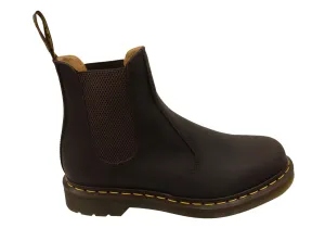 Sporty Vibe Luxury Edge Dr Martens 2976 YS Crazy Horse Unisex Leather Chelsea Boots