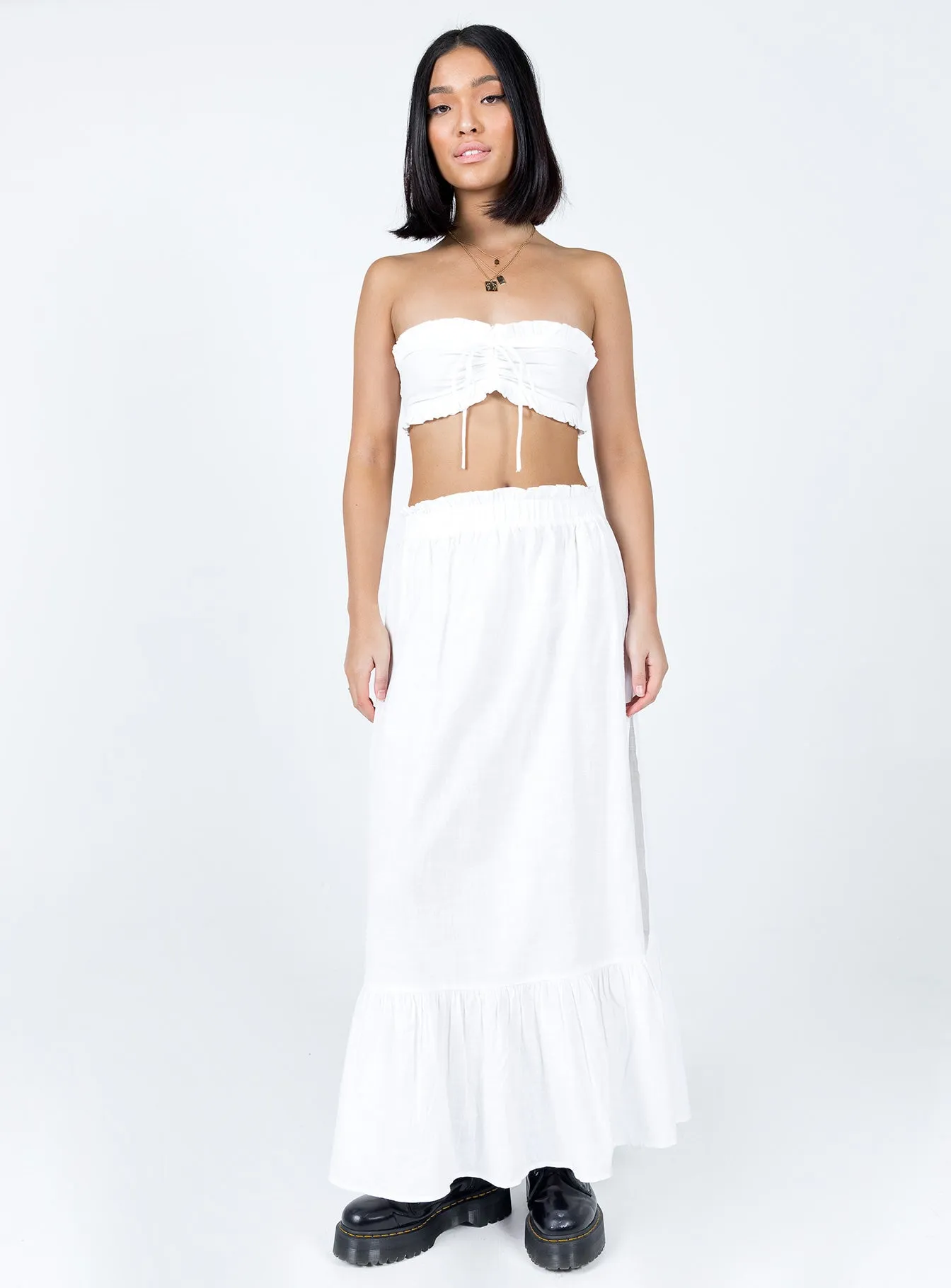 All Season Oliver Maxi Set White