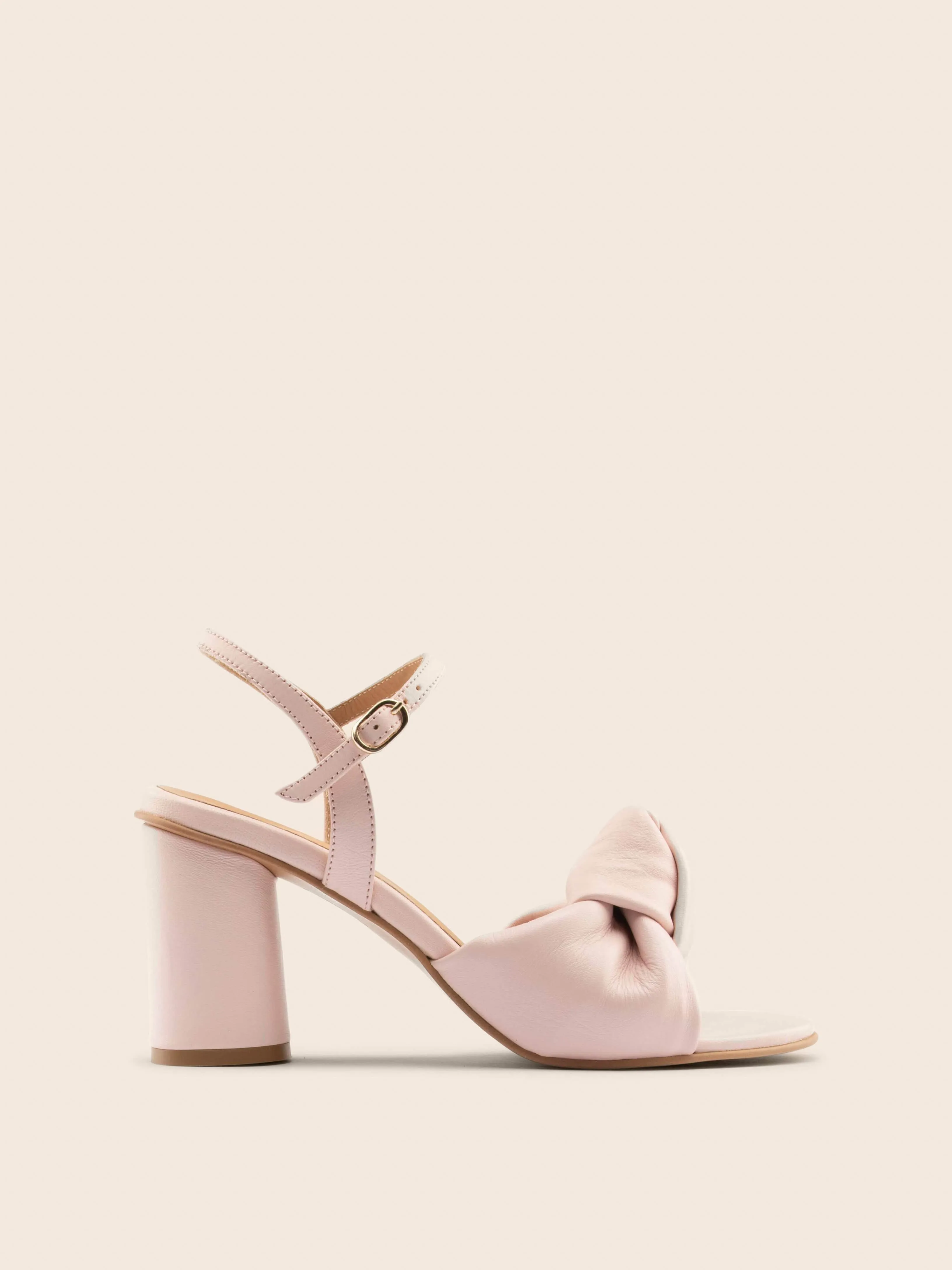 Glittery Pumps Noto Blush Heel