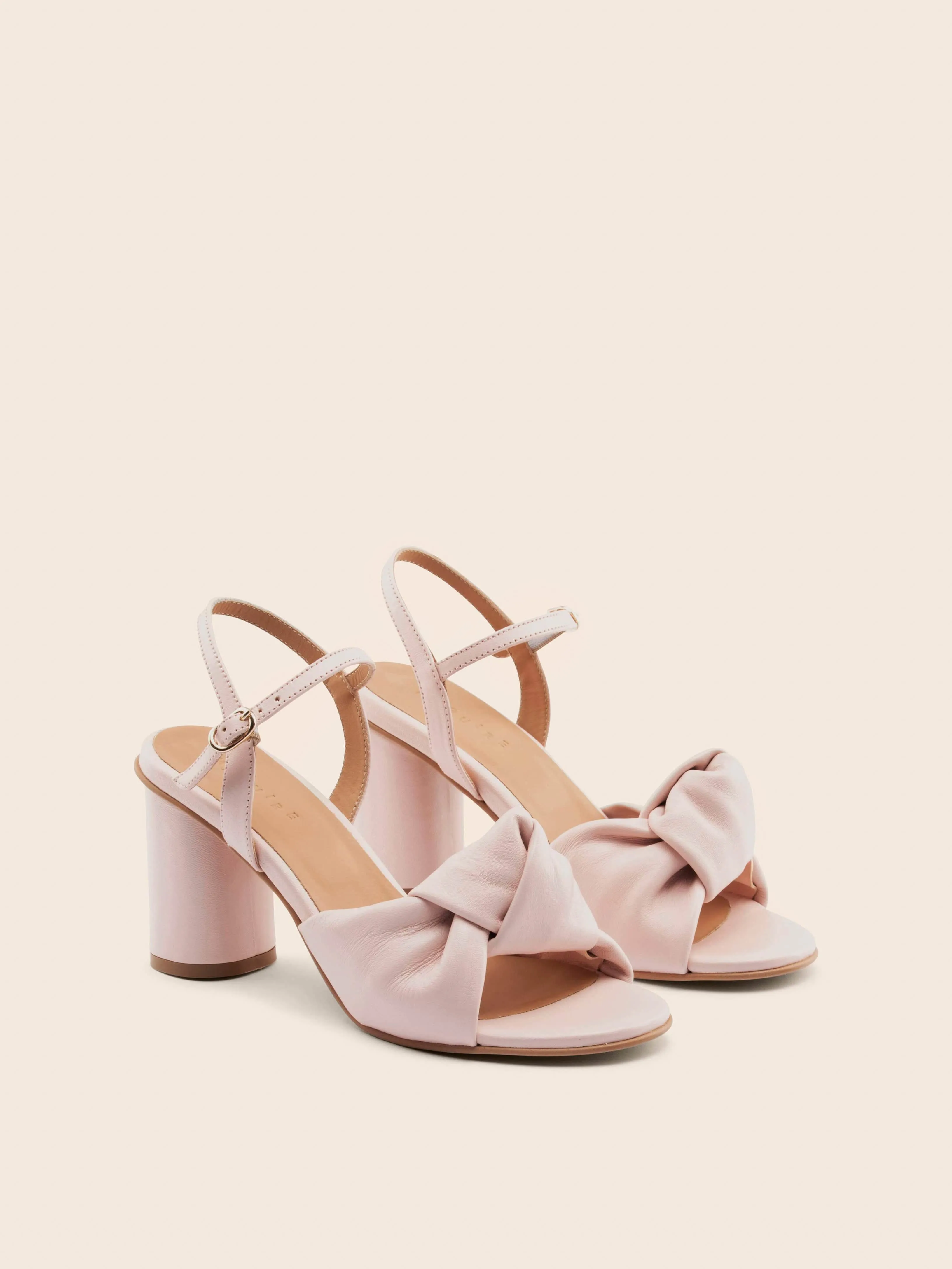 City Life Buckle Detail Noto Blush Heel