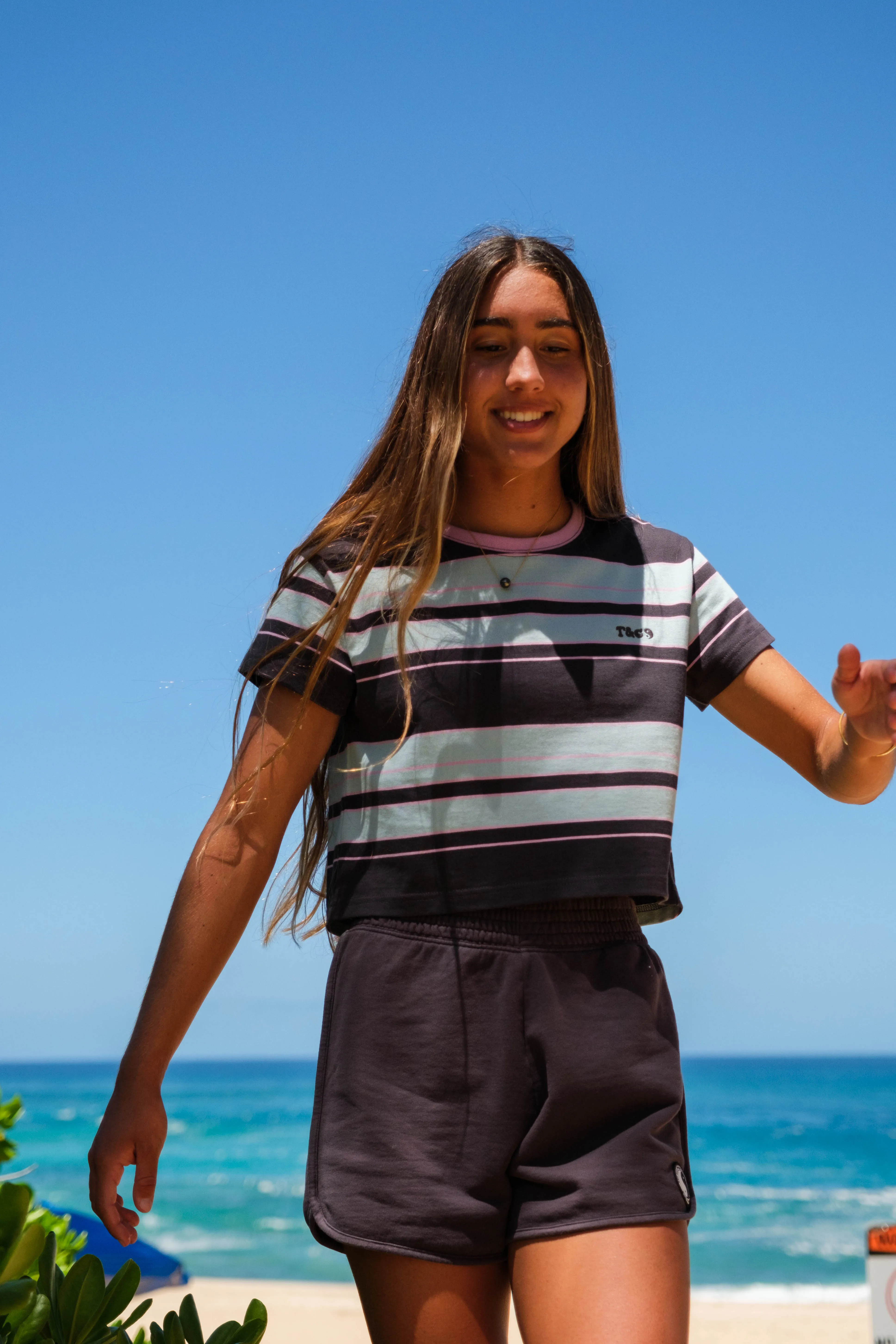 T&C Surf Designs Women RATM S/S T-Shirt - Washed Rose Quick Comfort Wear