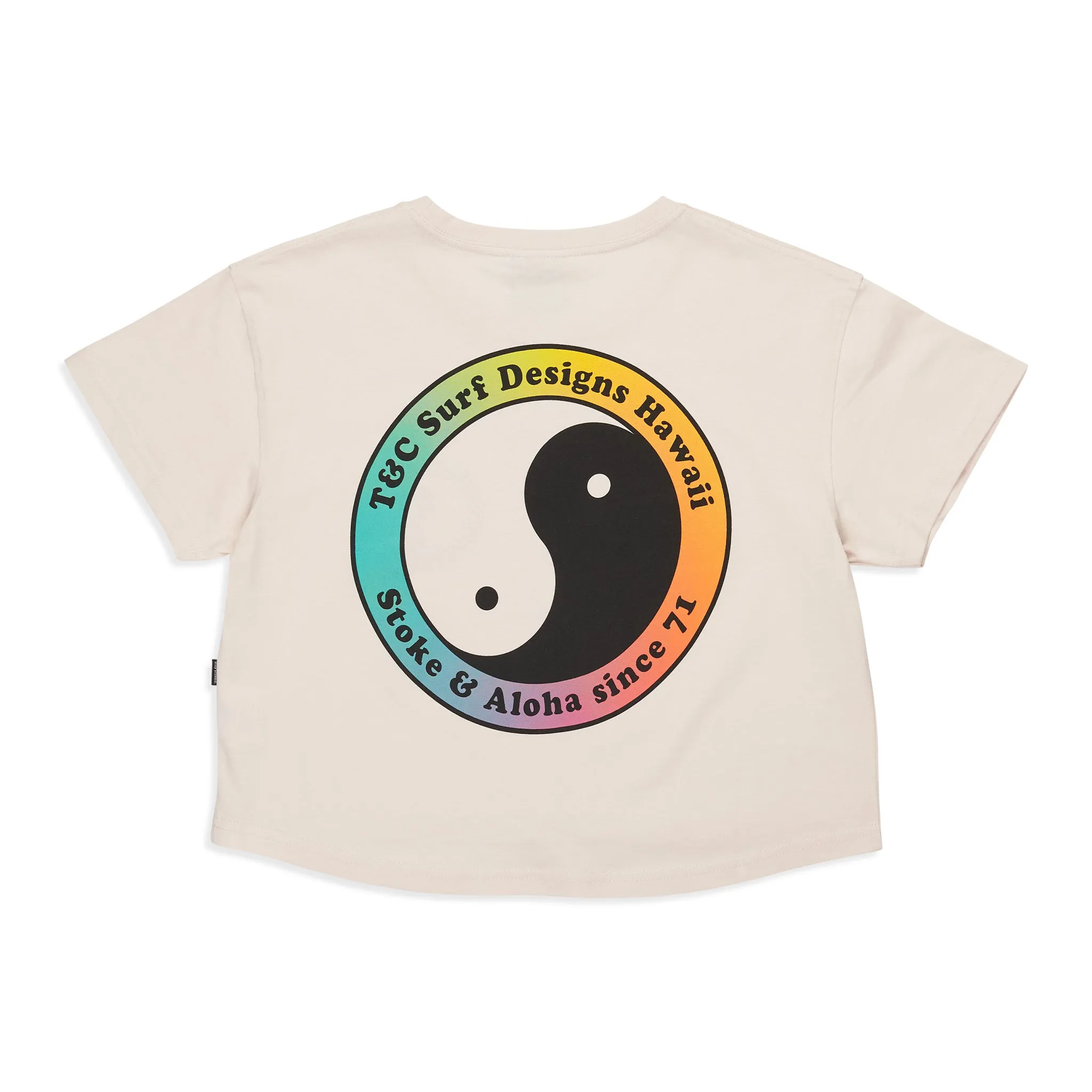 Simple Yet Cozy T&C Surf Designs Women YY 71 Logo S/S T-Shirt - Used Pink