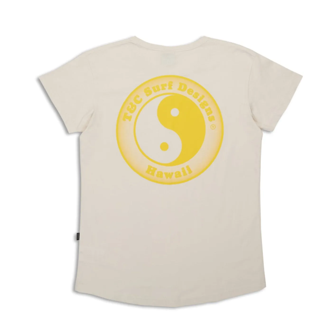 Soft and breathable T&C Surf Designs Women YY Logo S/S T-Shirt - Off White