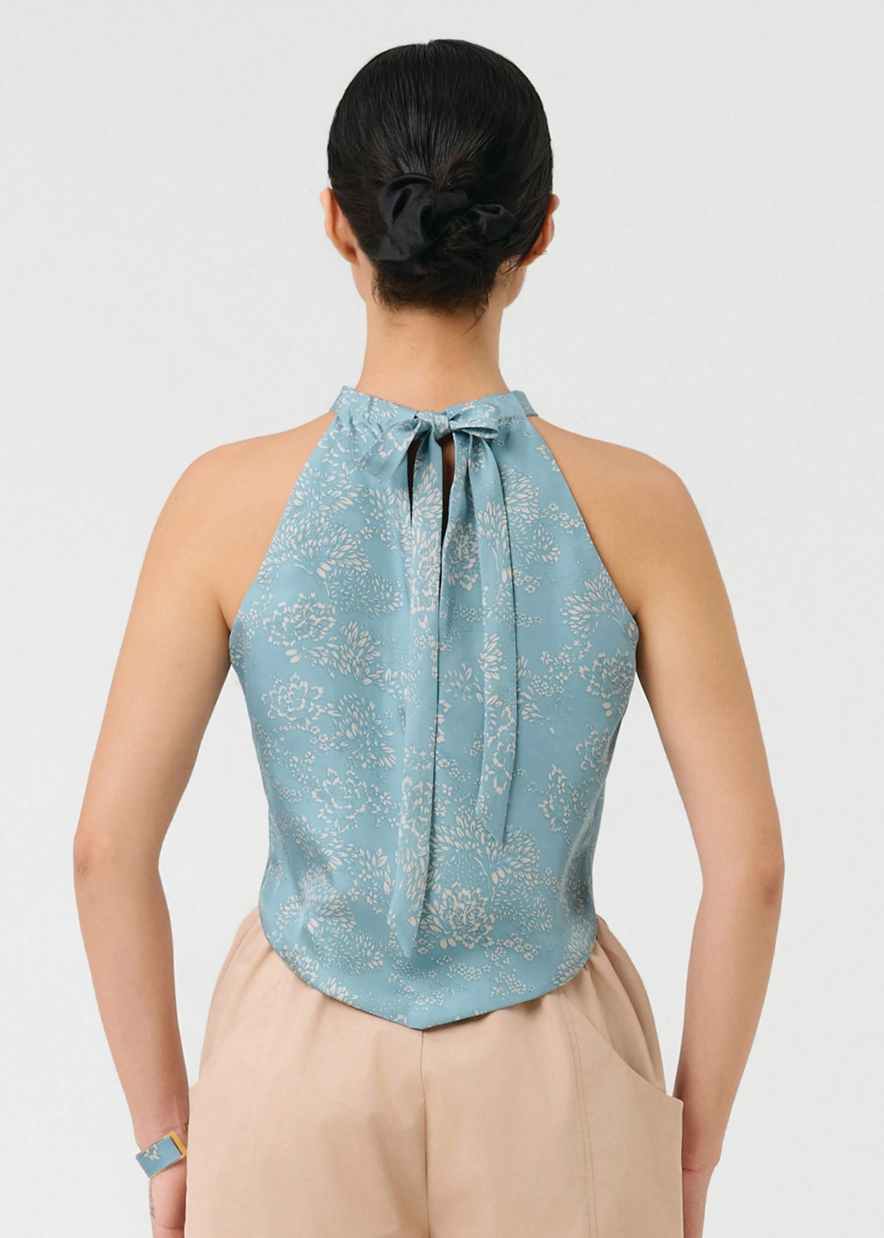 TAN AN - INLAY BLOOM Practical Leggings