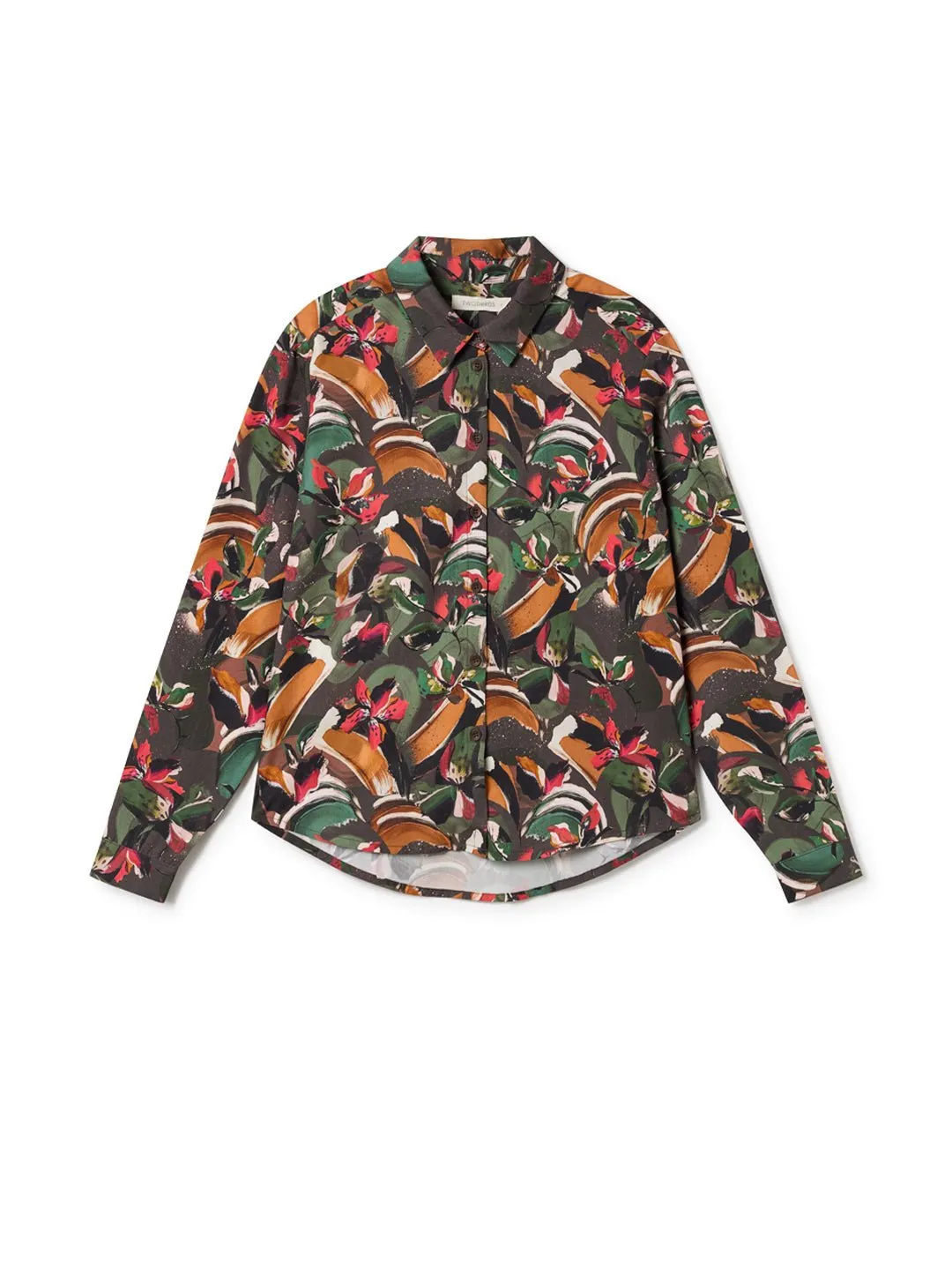 Tanegashima - Abstract Flowers Top Rated Trendy Comfort Fit