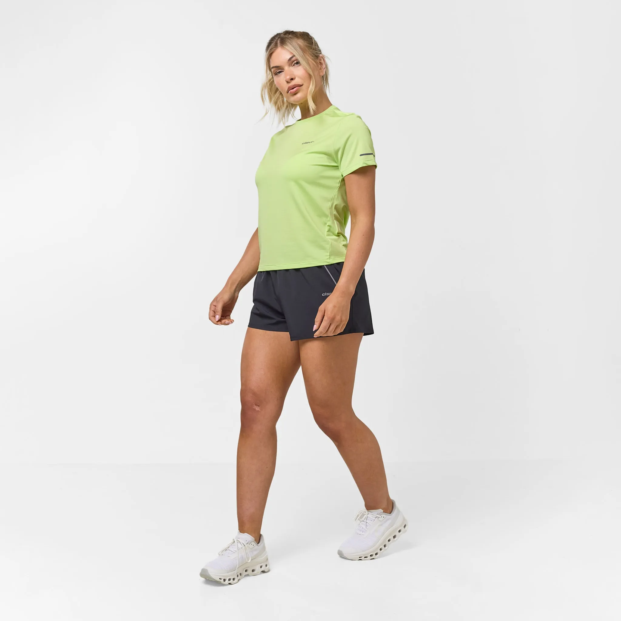 Performance Poly T-Shirt | Matcha Silk Glow