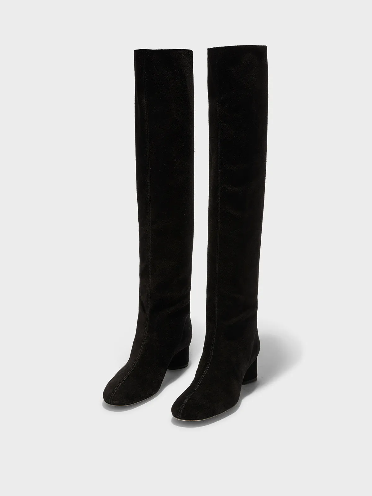 Willa Suede Over-Knee Boots Shock Absorbing Rough Terrain