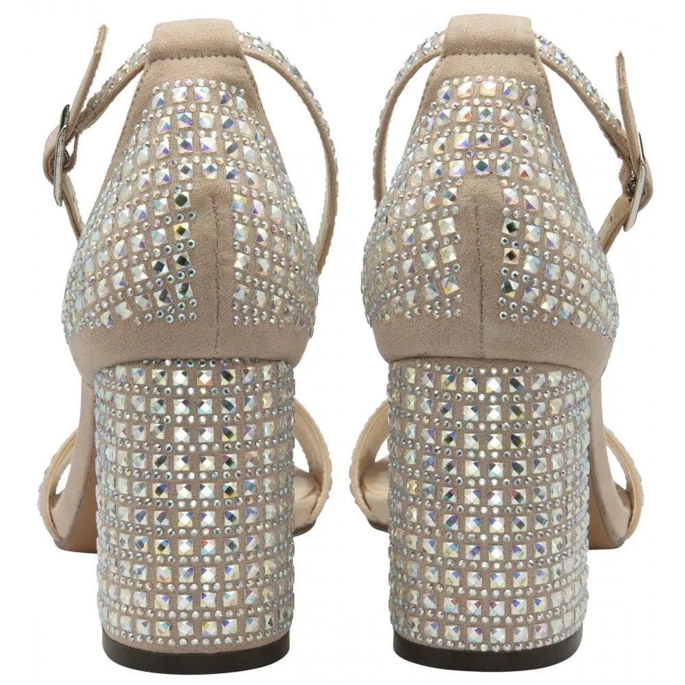 Lotus Womens Sandal Marquesa Pink Open Back Heels Work Ready