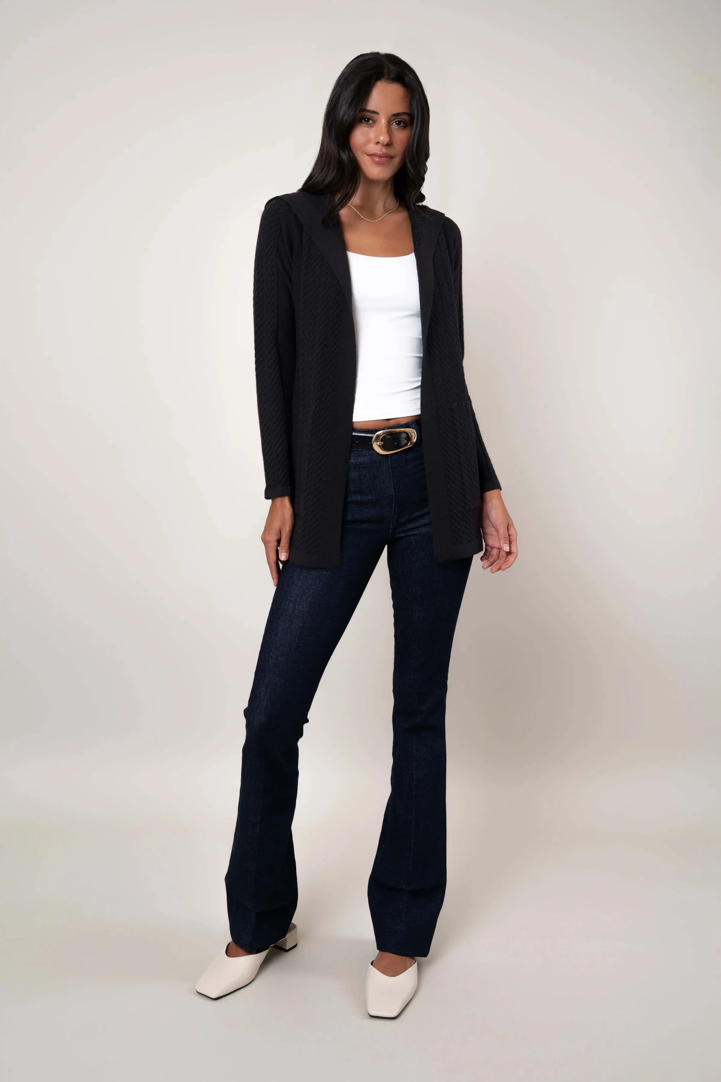 The Soft Structure Hoodie non hooded