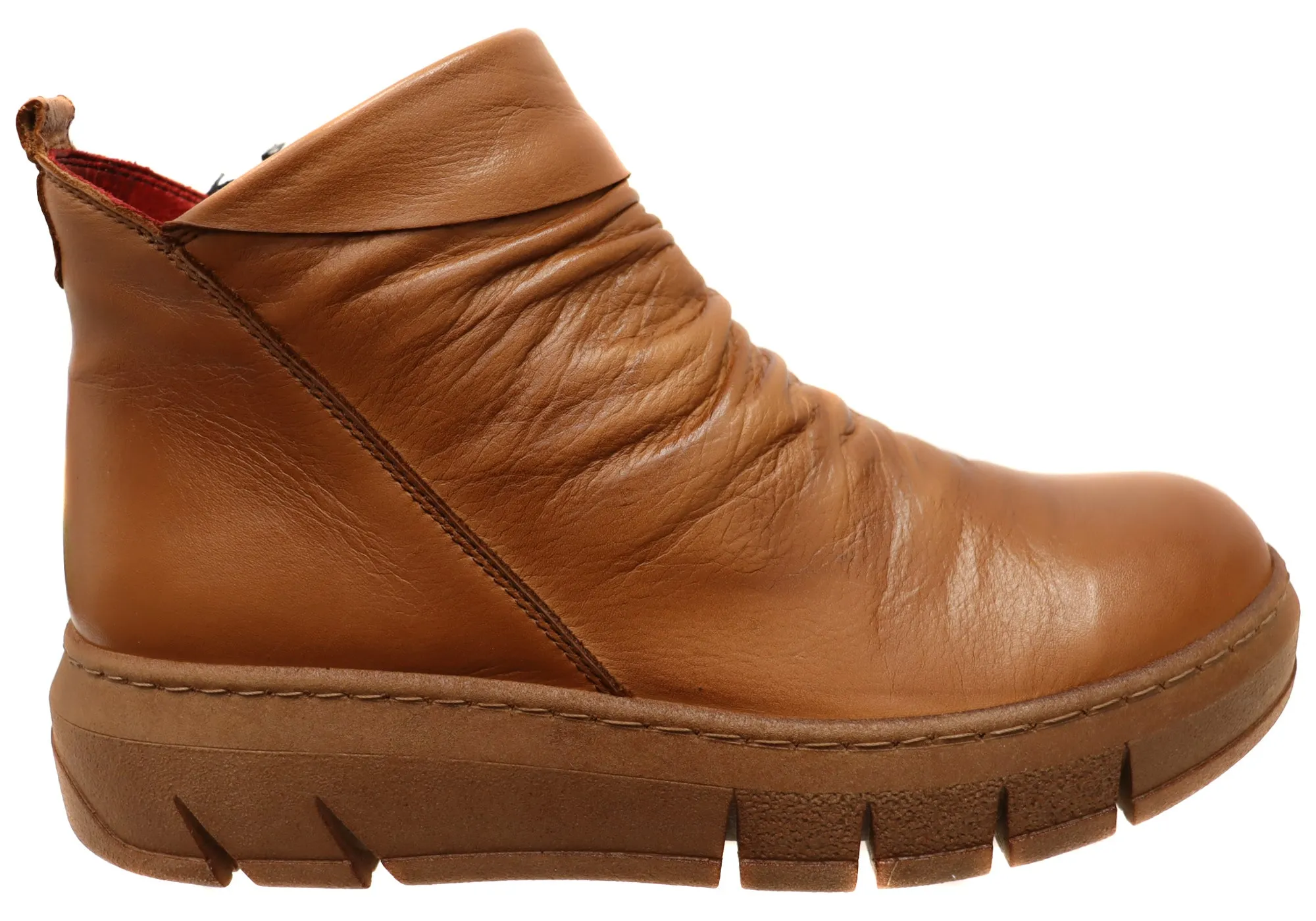 Washable Reinforced Form Mountain Hike Orizonte Tempo Womens European Comfort Leather Ankle Boots